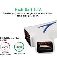 Black&Decker PIUSB2BE 3.1 Amper ift kl USB Ara arj Cihaz