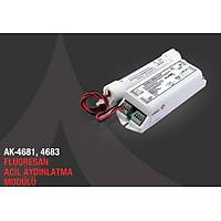 Arsel AK-143 Fluoresan Ampuller in Acil Aydnlatma Kiti Kesintide 180 Dak. Yanan 13-14W T5 Fluoresan