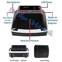 Bill Counter AL-130 F5 SahtePara Kontrol Makinesi 5 lke Paras