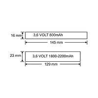 Arsel AK-141 Fluoresan Ampuller in Acil Aydnlatma Kiti Kesintide 60 Dak. Yanan 13-14W T5 Fluoresan