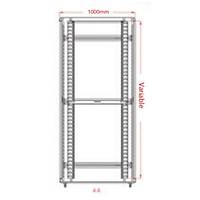 Legend 16U 19 INC Dikili Tip Rack Kabinet W=600 D=600 Siyah 