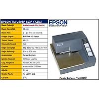 Epson TM-U295P ne Vurulu Slip Yazc Paralel - Siyah / C31C178262