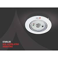 Arsel Starlux STA-101 Sva Alt Acil Aydnlatma Armatr Kesintide 60 Dak. Yanan