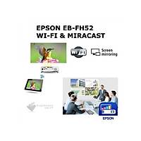 Epson EB-FH52 4000 ANSI Lümen Full HD Projeksiyon Cihazý 