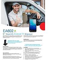 Unitech EA602-QA6FUMSG El Terminali Android 7.1 2D