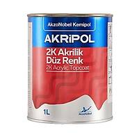 AkzoNobel Akripol 2k OPEL 40R OLMPK BEYAZI Akrilik Sonkat Oto Boyas 1 Litre