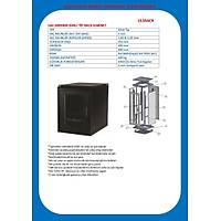 Ulusal ULS-16U 600x800 Dikili Tip Rack Kabinet