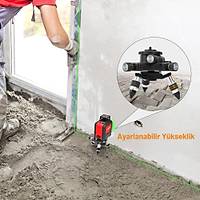 KOBB KBL2  Eksenli Hassas Ayarlanabilir Lazer Hizalama Tripodu