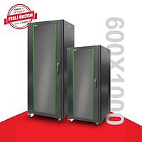 Legend 26u 19 INC Dikili Tip Rack Kabinet 600x1000x1335mm Siyah 
