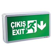 Arsel Dekolite Z Serisi AE-3113-L  Acil k Ynlendirme Armatr Kesintide 180 Dak. Yanan 500 Lmen LED