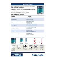 AkzoNobel Akripol Bazkat RENAULT B64 GRIS SIDERAL Akrilik Sonkat Oto Boyas 1 Litre