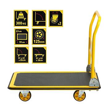 Stanley PC528 300Kg Profesyonel Paket Tama Arabas