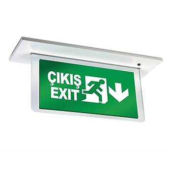 Arsel Orion AEB-30020-L Sva Alt Acil k Ynlendirme Armatr ebekeden Yanan 10xF LED