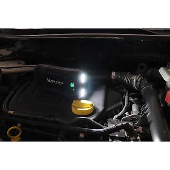 Michelin MJS160 12Volt 2000Amp Lityum Polimer Ak Takviye + Powerbank + Led Lamba