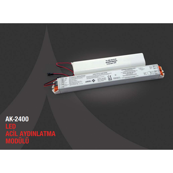 AK-2400 LED Lambalar Ýçin Acil Aydýnlatma Kiti Kesintide Yanan 220 volt <25w lamba