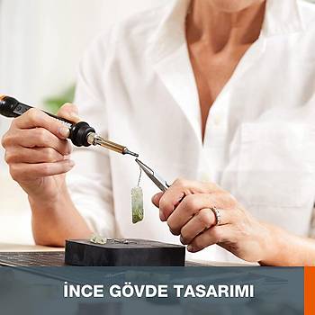 WORX WX744.9 MAKERX 20Volt Profesyonel Dijital Lehim Tabancas + 12 Aksesuar (Ak Dahil Deildir)