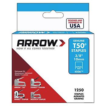 Arrow AR506 10mm 1250 Adet Profesyonel Zýmba Teli 