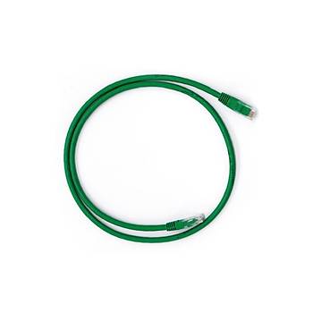 Vcom NP611B-N-10.0 Cat6 10.0MT Yeil Utp Patch Kablo