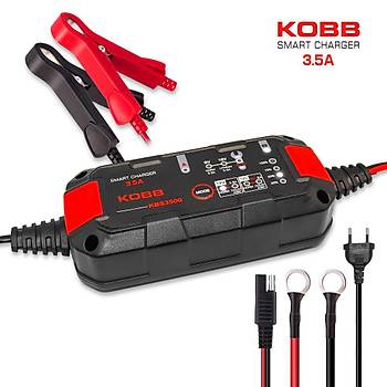 KOBB KBS3500 6V/12V 60Ah Akll Ak arj ve Ak Bakm Cihaz
