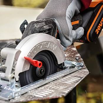 WORX WX531 20Volt 2.0Ah. Li-ion 120mm Kmrsz Profesyonel ok Amal Daire Testere