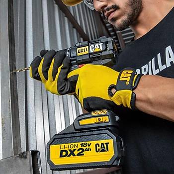 CAT DX11 18Volt/2.0Ah Li-ion ift Akl Kmrsz Profesyonel arjl Matkap