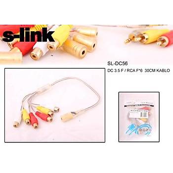 S-link SL-DC56 3.5mm Stereo 6l Ses oklayc