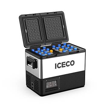 ICECO TCD45 12/24Volt 45 Litre ift Blmeli Outdoor Kompresrl Oto Buzdolab/Dondurucu