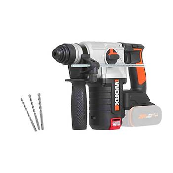 WORX WX380.9 20Volt 2.2J Profesyonel SDS-Plus Pnmatik Krc/Delici (Ak Dahil Deildir)