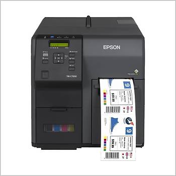 Epson ColorWorks TM-C7500 Renkli Endüstriyel Barkod Yazıcı (USB, ETH)