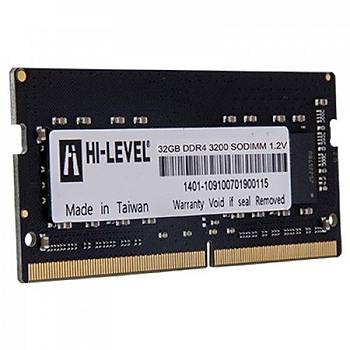Hi-Level HLV-SOPC25600D4-32G 32GB (1x32GB) DDR4 3200MHz CL22 Notebook Ram (Bellek)