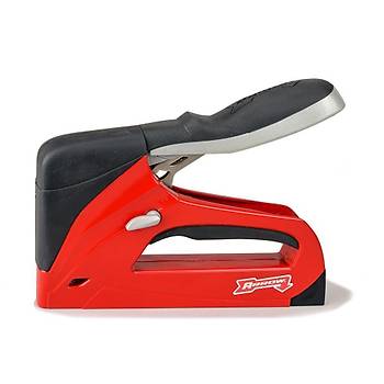 Arrow T50RED 6-14mm Zmba/15-25mm ivi Profesyonel Mekanik Zmba ve ivi Tabancas + 1250 Adet Zmba
