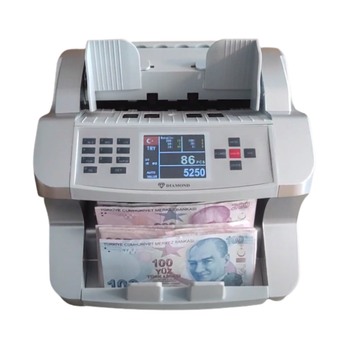 Bill Counter ntegra H-8300 Kark Para Sayma Makinesi TL Kark, USD - EURO- Adet Saym