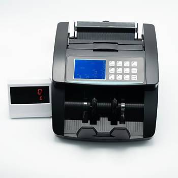 Bill Counter AL-5310 Black Sesli kaz zellikli Para Sayma Makinesi TL, Euro ve USD Adet Saym 