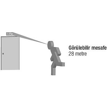 Arsel Starlite AE-01213-L Acil k Ynlendirme Armatr Srekli ve Kesintide 180 Dak. Yanan 500 Lmen LED