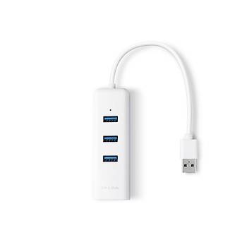 USB 3.0 3 Port Hub ve Ethernet Adaptör Çoklayýcý 