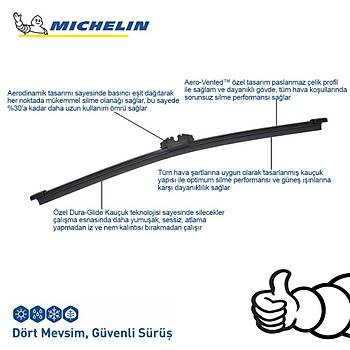 Michelin EASYCLIP? MCR430 43CM 1 Adet Universal Muz Tipi Arka Silecek 