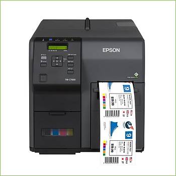 Epson ColorWorks TM-C7500G Mürekkep Püskürtmeli Renkli Etiket Yazýcý (USB, ETH)