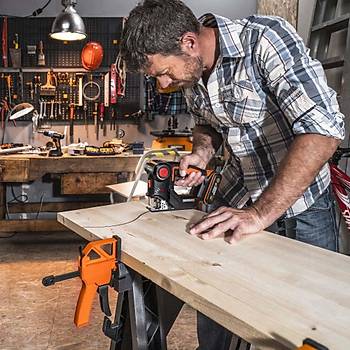 WORX WX550 20Volt 2.0Ah. Li-ion Profesyonel Dekupaj ve Tilki Kuyruu Testere