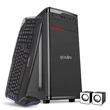 Quadro Solid Hsg-R53812 R5-3400G 8Gb 1Tb Dos Masaüstü Bilgisayar