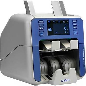 Lidix ML-2V Çift Katlı Çift Cıslı Karışık Para Sayma Makinesi