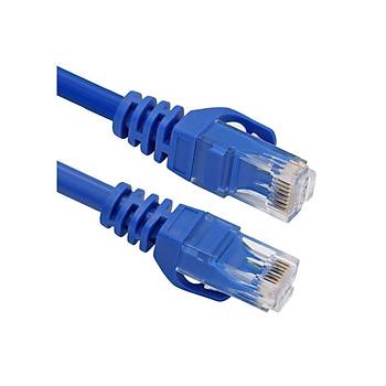 Vcom NP611B-L-5.0 Cat6 5.0MT Mavi Utp Patch Kablo