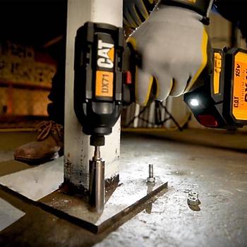 CAT DX71 18Volt 2.0Ah Li-ion ift Akl 215Nm Kmrsz Profesyonel arjl Darbeli Tornavida