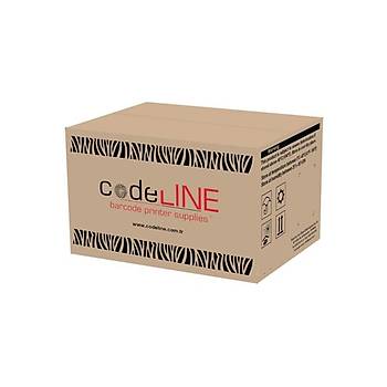 CodeLINE CODELINE-8100-YPK10033.1.40 Yarý Parlak Kuþe Etiket 100 mm x 33 mt 1 Koli 1.320 Adet