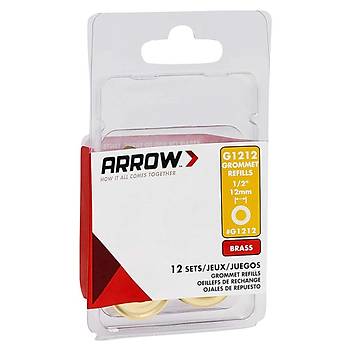 Arrow G1212 12mm Pirinç Kuþgözü Perçin 
