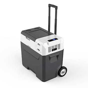 Acopower X50A 12/24/220Volt Akl/Kablolu 50Litre Kompresrl Outdoor Oto Buzdolab