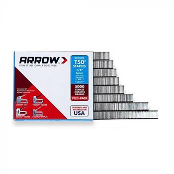 Arrow AR5041P 6mm 5000 Adet Profesyonel Zýmba Teli 
