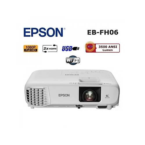 Epson EB-FH06 V11H974040 3500 Lümen 1920x1080 Çözünürlüklü Full HD Projeksiyon Cihazý 