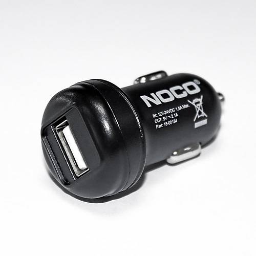 NOCO Genius GBC55 12V Çakmaklýk 2.1 Amper USB Araç Þarj Cihazý 