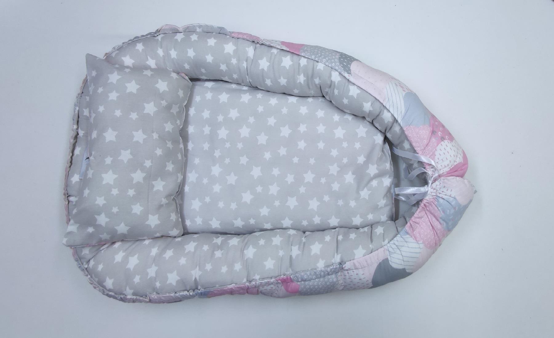 GÖLTEKİN BABY NEST BEBEK UYKU MİNDERİ BULUTLU « hapsiikids