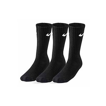 Nike SX4508-001 Siyah 3 lü Spor Çorap Seti